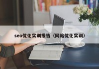 seo优化实训报告（网站优化实训）