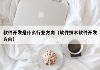 软件开发是什么行业方向（软件技术软件开发方向）