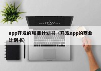 app开发的项目计划书（开发app的商业计划书）